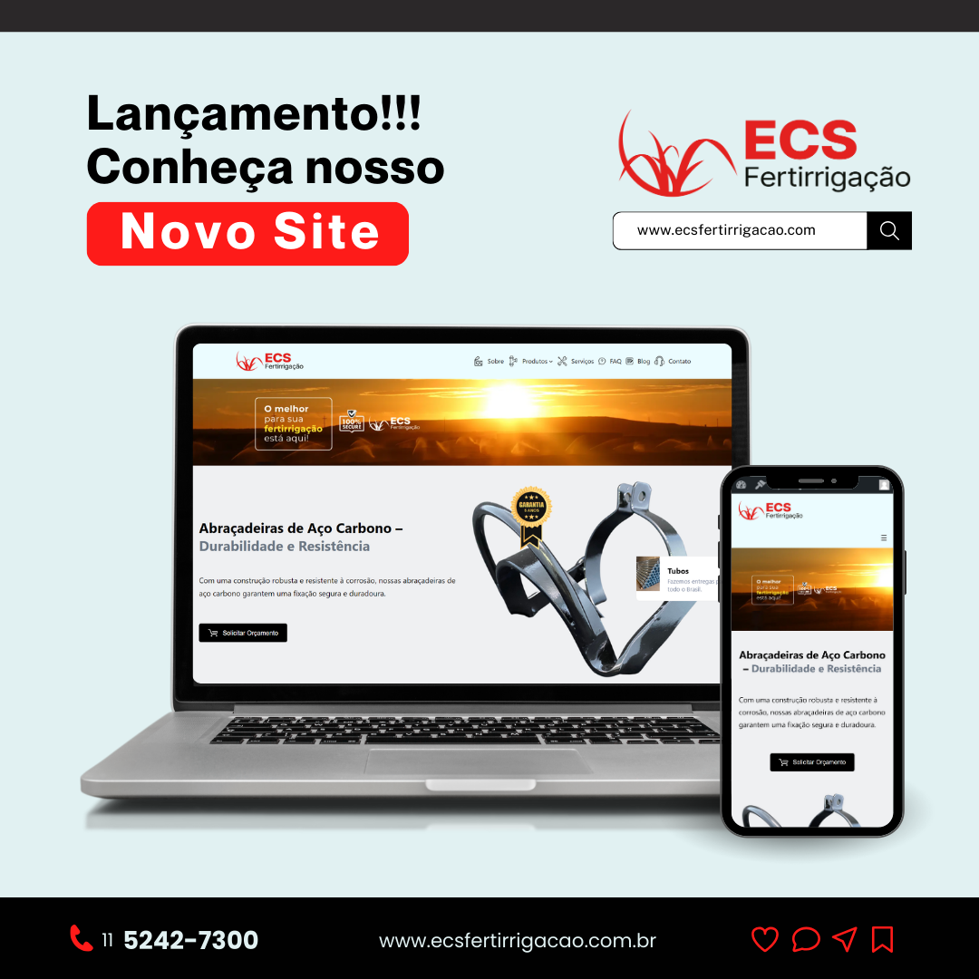 Novo Site ECS Fertirrigação