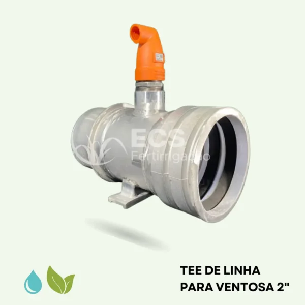 Tee de Linha para Ventosa