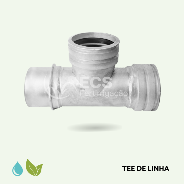 tee de linha para irrigação e fertirrigação