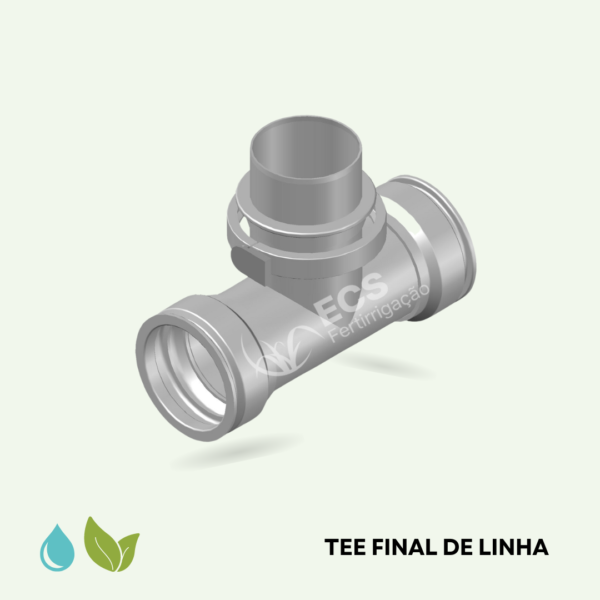 tee final de linha